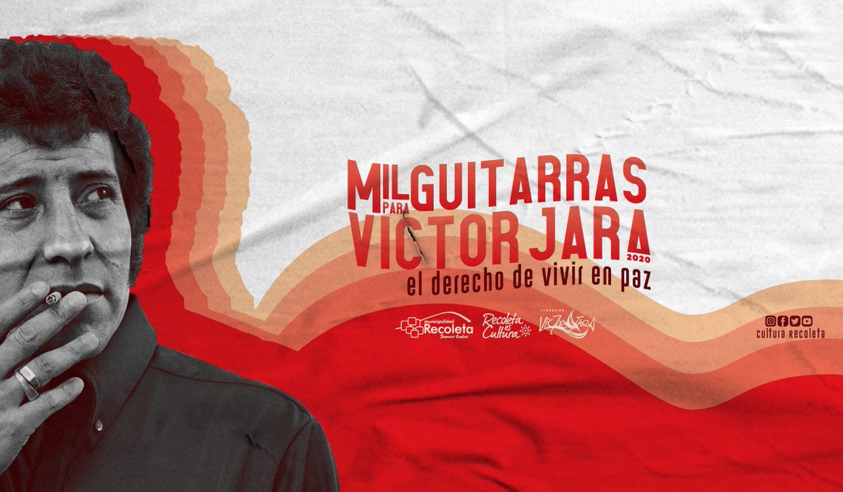 CulturaRecoleta's tweet photo. #MilGuitarrasVictorJara2020 Ya tuvimos nuestra primera reunión vía zoom con los y las guitarristas que tenían dudas musicales, junto los músicos, la producción y dirección del homenaje. Este año nos vemos por Internet cantando #ElDerechodeVivirenPaz https://t.co/2WbZzmjEh9