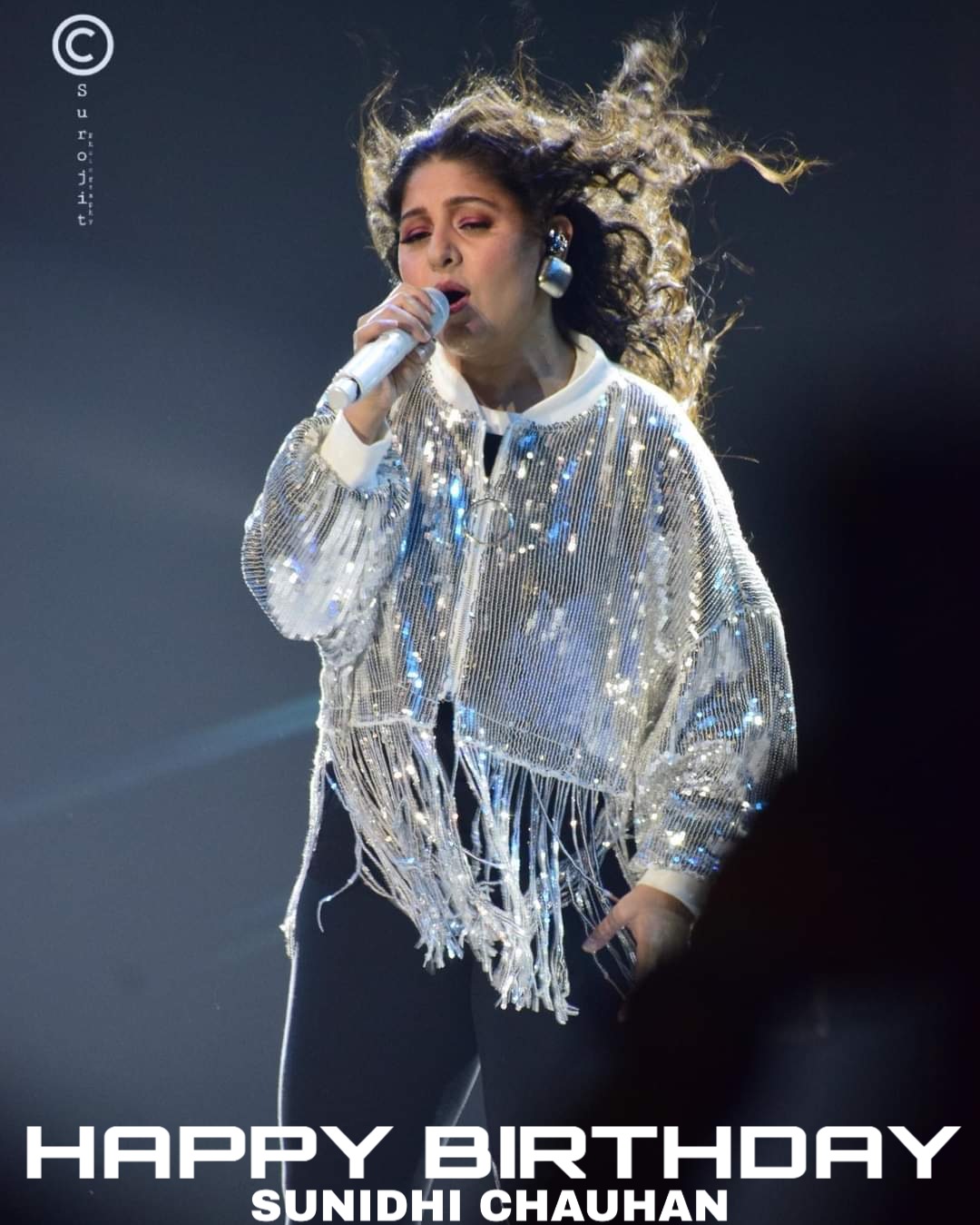 HAPPY BIRTHDAY SUNIDHI CHAUHAN(MADAM)        