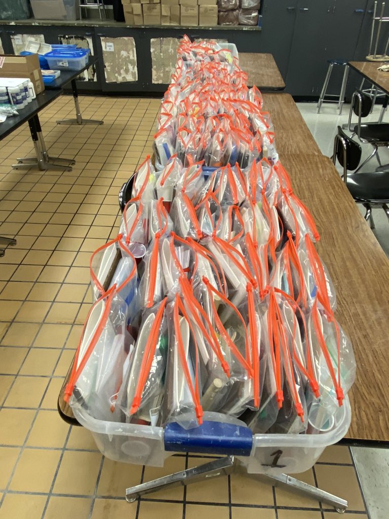 Hey, <a href="/ops_burke/">Burke High School</a> pottery peeps!!!Your clay is ready. Your pottery packets are ready. Are you? Make sure to check your emails for distribution/pick-up times the week of August 17.  SEE YOU SOON!!!! #MaskUp and #MakeStuff