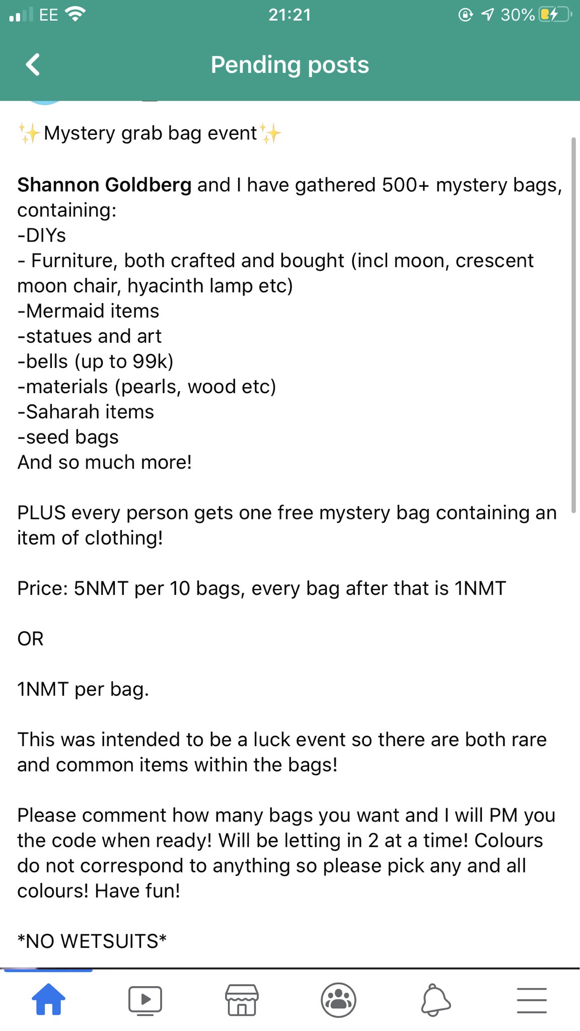 Chloe on Twitter "A friend and I are hosting a mystery grab bag event