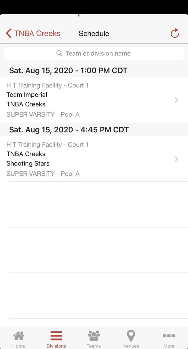We’re finally back in action‼️Excited to getting back to competing this weekend. Our schedule and Roster for “Dougs Dozen” <a href="/djones8301/">Doug Jones</a> <a href="/tNBA_HOU/">TNBA Houston</a> #ThisisTNBA
