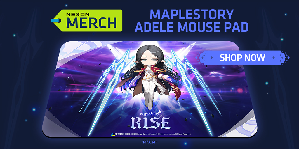 MapleStory on Twitter "The Adele mouse pad is now available in our