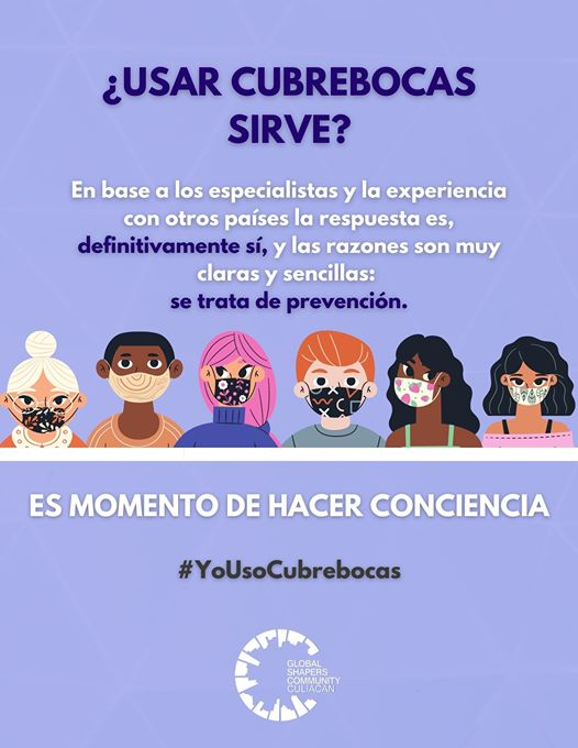 Todos estamos expuestos, todos podemos ser portadores. ¡Es momento de hacer conciencia!
Por eso #YoUsoCubrebocas y tú?