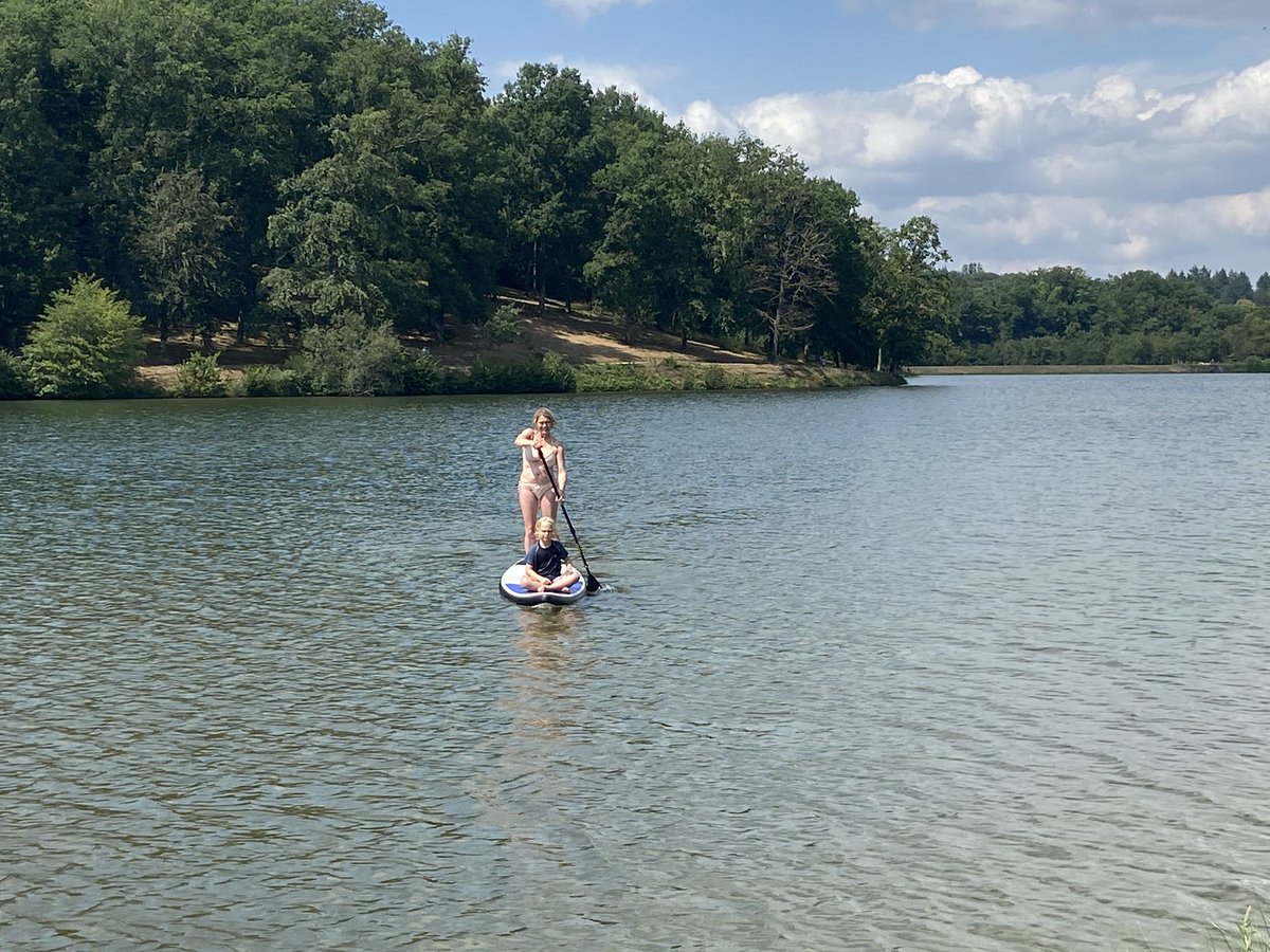 worldofrufus's tweet photo. SUP boarding is great, isn’t it mum?

- It’s fantastic. I love it. Out on the water. Amazing. And it’s so quiet!

Yeah, and nobody can stop you either, because it’s not illegal! https://t.co/zotle8E002
