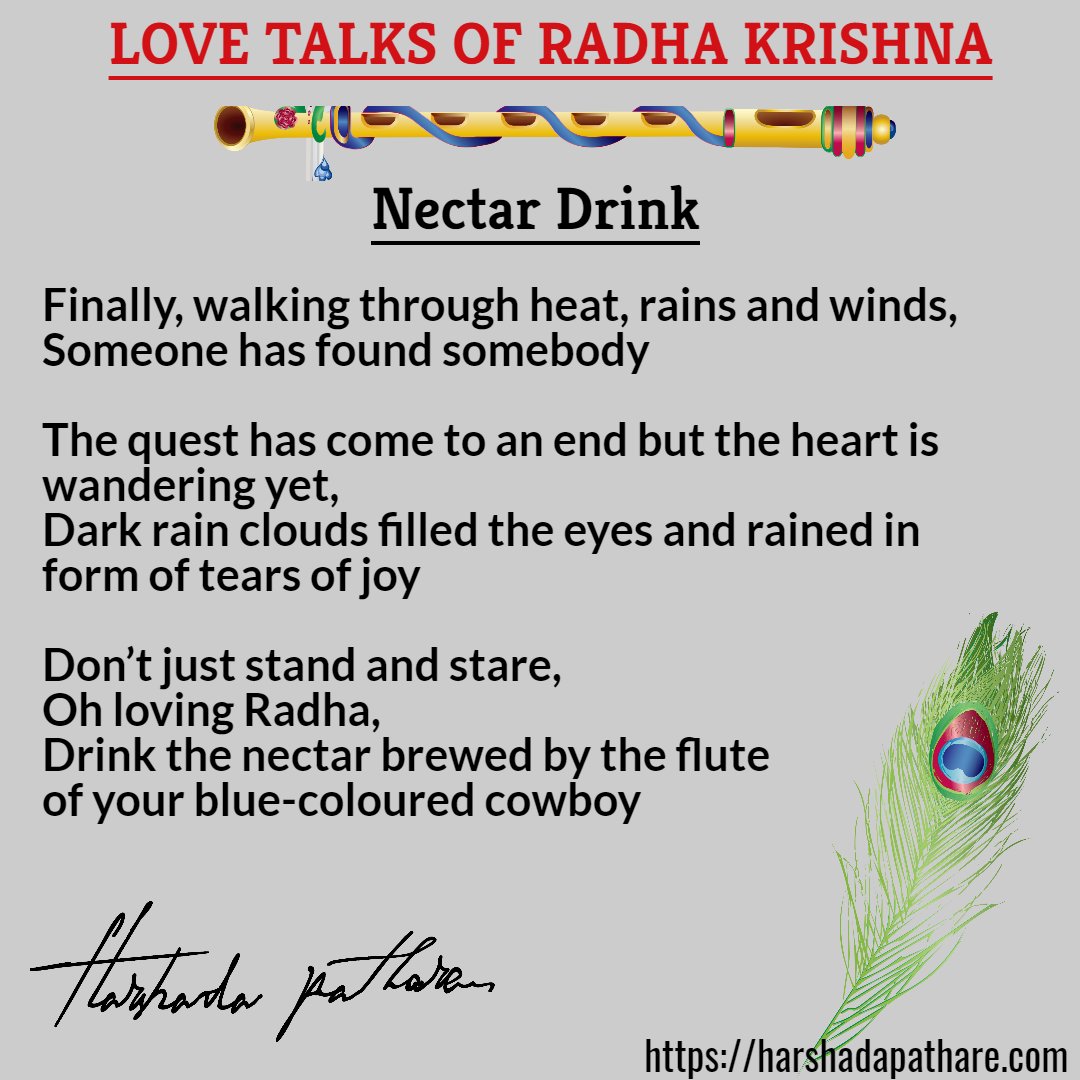i_harshada's tweet photo. #HPTALKS - #krishna #radhakrishna #radhe #iskcon #love #radharani #india #god #hindu
#kanha #hinduism #krishnaconsciousness #bhagavadgita #lovetalks #harshadapathare
#indianauthor #lovepoems #poem #poetryreaders #lover #lovequotes #lovevibes #positivevibes
#mahabharat https://t.co/CksTZOQtoU