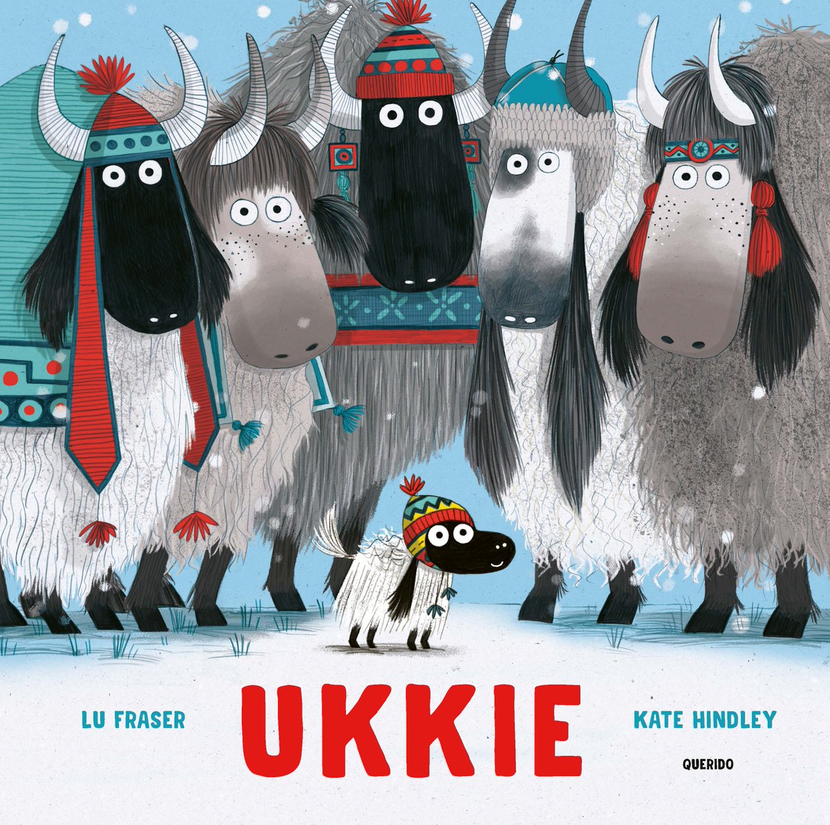 Querido_kind's tweet photo. Ukkie is de kleinste jak van de kudde. Ze wil zo snel mogelijk groot zijn. Maar hoeveel ze ook eet en haar spieren traint, ze blijft de kleinste jak van allemaal...
Geschreven door #LuFraser (vert. #BetteWestera) met de illustraties van #KateHindley.
➡️https://t.co/bTEpOZ28mM https://t.co/L3f4Dc0aw1