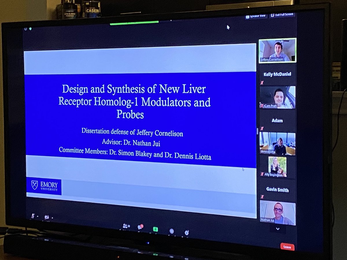 Jui_Group's tweet photo. Congrats to Jui group PhD #5, Dr. Jeffery Cornelison!! #PhDone https://t.co/086dhjT9tM