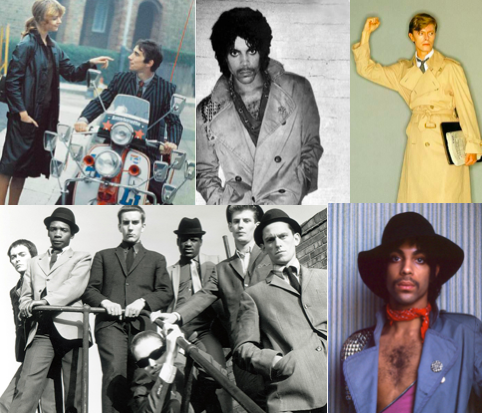 Back to the suit. ‘Teds’ emerged during the 1950s with young Brit teens wearing Edwardian clothing whilst listening to American rock & roll. The subculture resurfaced in 1970s & we know Prince was looking to UK music scene for style inspiration during his youth (see Dirty Mind)