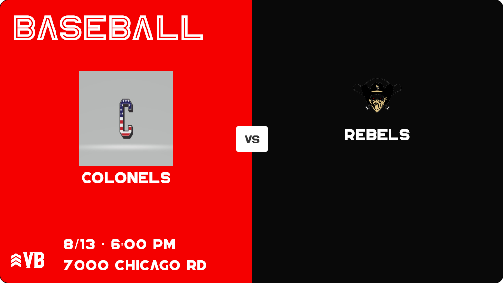 Colonels Youth Baseball tweet media