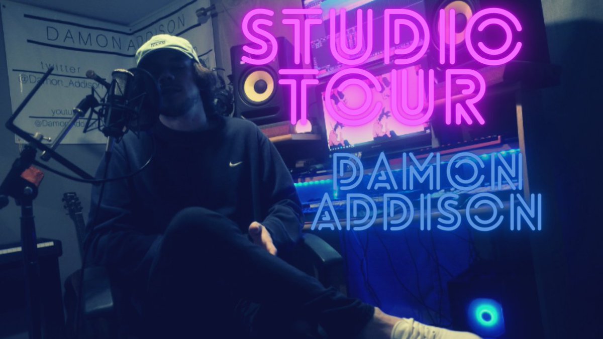 Damon_Addison's tweet photo. I get asked a lot about the equipment I use for my productions so I made a studio tour video breaking down my home studio. 
https://t.co/Ij8BDpiLQN https://t.co/XTMdirmJs7