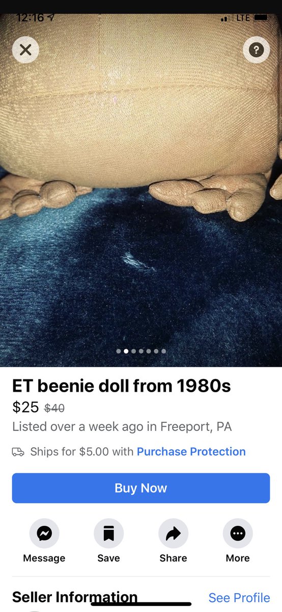 BuffaloWingertz's tweet photo. Facebook marketplace is a truly terrifying place... thinking about buying this so I can burn it and sleep peacefully knowing it no longer exists https://t.co/DgbG89icXm