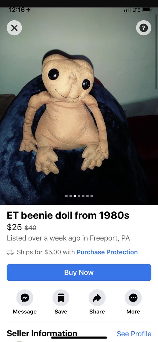 BuffaloWingertz's tweet photo. Facebook marketplace is a truly terrifying place... thinking about buying this so I can burn it and sleep peacefully knowing it no longer exists https://t.co/DgbG89icXm