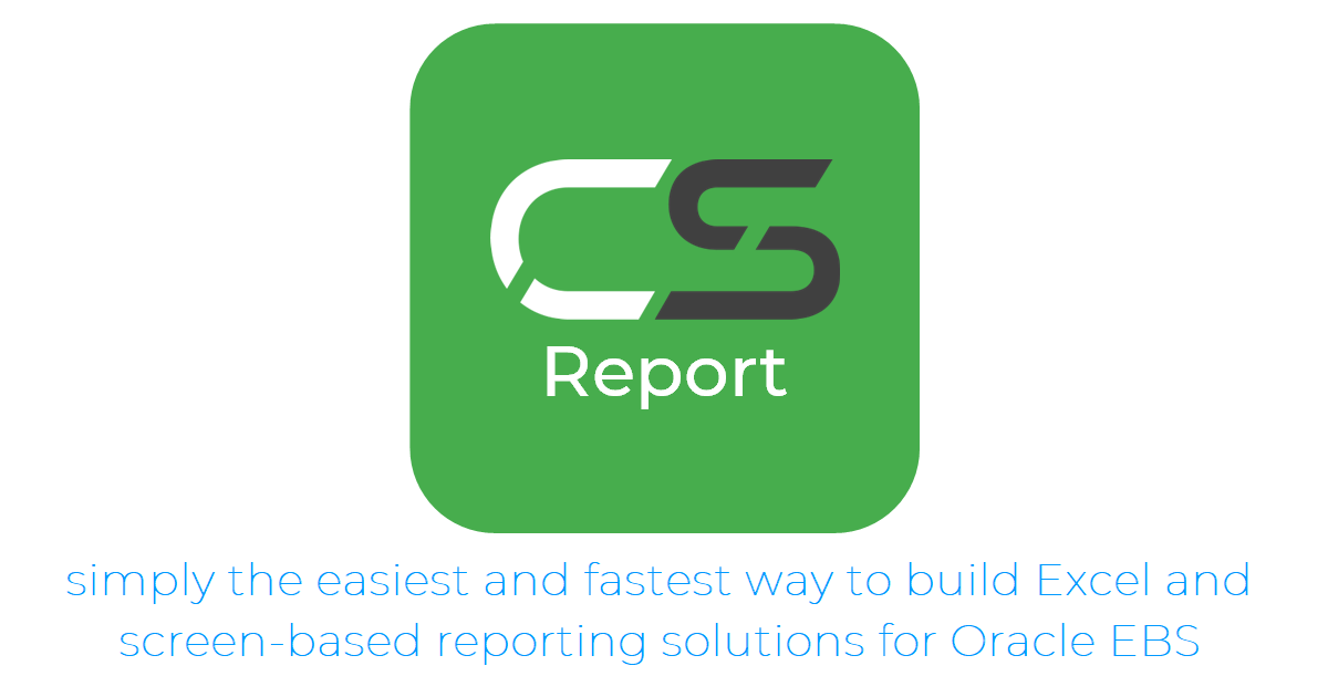 CAOSYS's tweet photo. Are you a functional consultant working with Oracle EBS? Give CS Report a try and satisfy many reporting requirements with ease.
https://t.co/J6kQX5TtMv
#OracleEBS #EBSReporting #CAOSYS #CSReport https://t.co/vnMgd37D0a