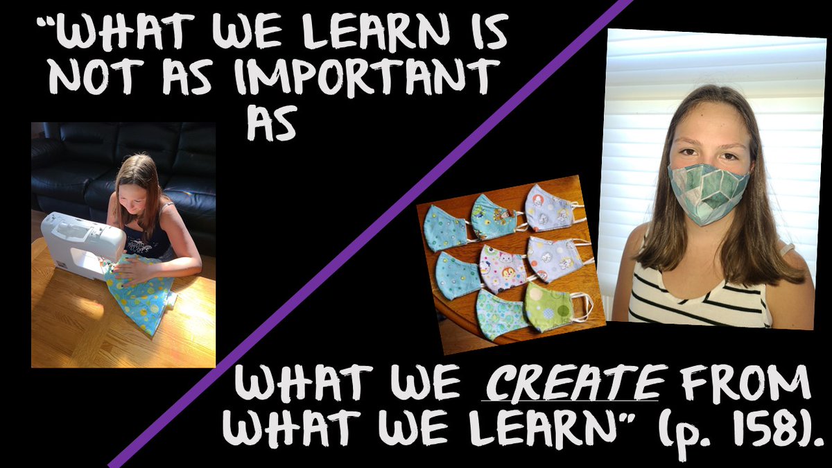 mmenmitchell's tweet photo. When #lessismore, "a focus on doing less allows us the time to actually go beyond surface-level learning and to really explore, so we can build a knowledge that enables us to move forward and innovate" (p. 158) @gcouros #RCSDConnect #InnovatorsMindsetRCSD https://t.co/uN19M2bUUJ