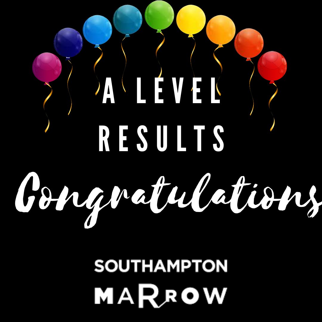 sotonmarrow's tweet photo. Congratulations to those who received - A Level results today! Us at Southampton Marrow wish you all the best and hope to see many new faces on campus in September! https://t.co/6adnNd0N9u