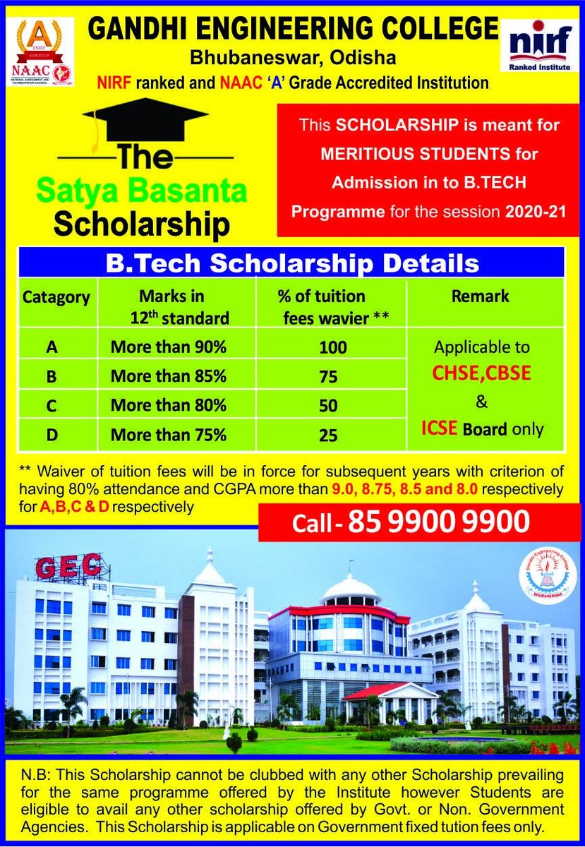 gecbbsrofficial's tweet photo. Where there is a Will, there is a Way. If you want to study, we can help you at Gandhi Engineering College, Bhubaneswar.
 #admissions2020 #btech #bestengineeringcollege #engineering #bhubaneswarbuzz #odishabuzz #bhubaneswardiaries #odishadiaries #odishaclicks #studentslife https://t.co/Q0U8x4BI83
