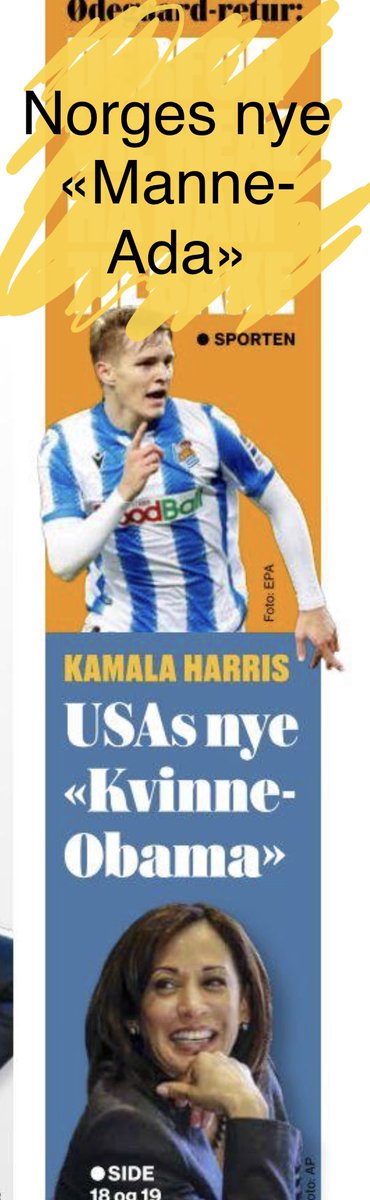 Fikset forsiden deres, VG.