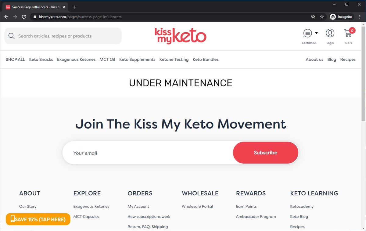 They've also taken down their affiliate policy page, but I archived a copy. The JS doesn't work, but you can see the original text if you look at the HTML.  https://archive.is/iyoxj&nbsp;