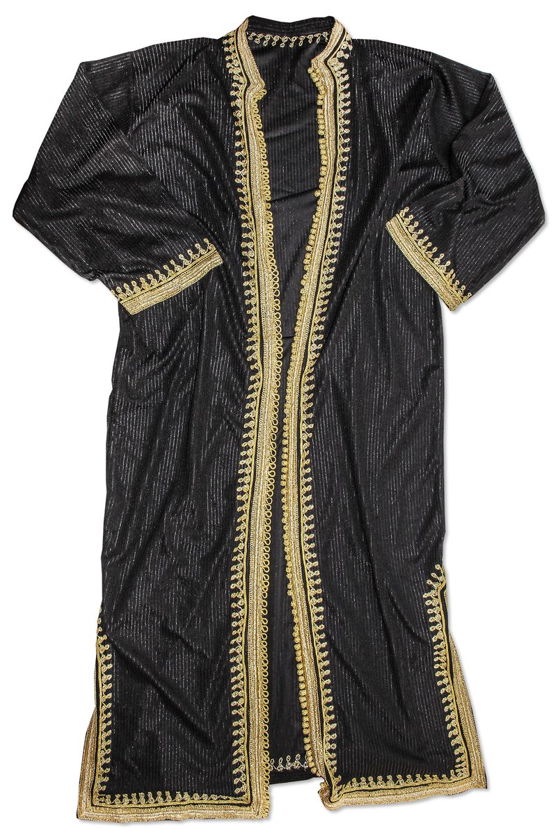 As Prince’s spirituality deepens in the later 1990s, he begins to also wear kaftans - a narrow cut, long robe with full sleeves, open neck or fully open to the floor & often buttoned traditionally worn across the Middle East & Persia