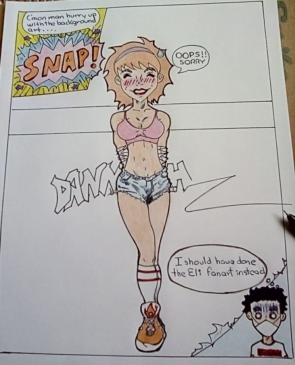 Modo_Berserker's tweet photo. Sorry @trishacuffari no background art this time, :( i had a little mishap 😵 #fanart #Ogirl #Orgasmgirl #Dannphan https://t.co/xbOTKNgdcG