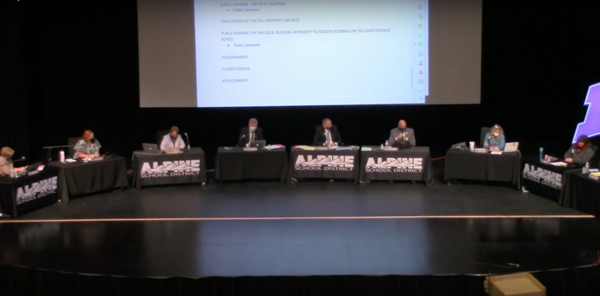 afcitizen's tweet photo. In a Truth in Taxation hearing on Tuesday, @alpineschools voted to approve a higher property tax rate. Details at https://t.co/nOzgzaMPRA https://t.co/QIfkt5645d