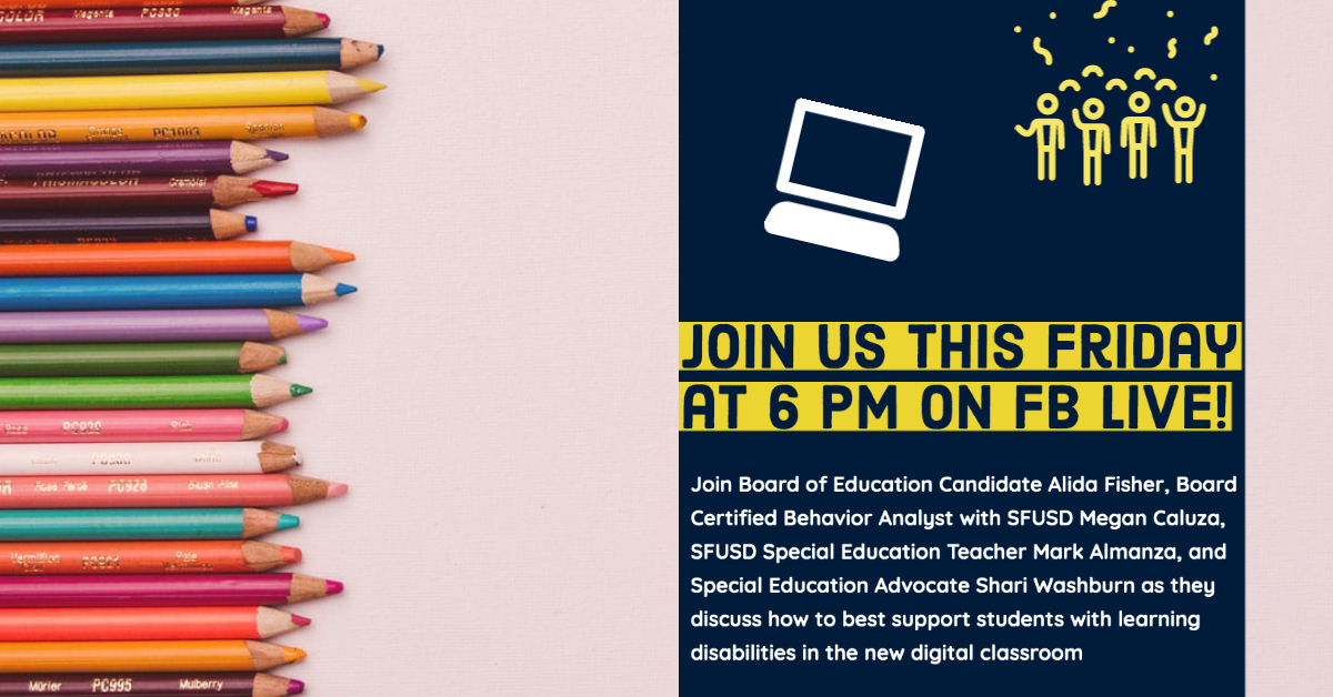 fisheredadv's tweet photo. Join me at https://t.co/IW0Uh6AACc tomorrow on FB Live as we discuss Special Education in the time of pandemic. I hope to see you there! https://t.co/AmwtpPQfjU