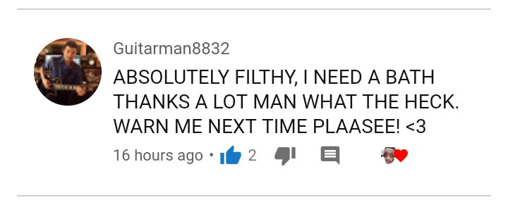 ShitSlapper's tweet image. Our favorite comment so far on our single Trifecta. Think you can do better?!😂 Go check the single and leave a nasty comment!🤘🔥m.youtube.com/watch?v=z05uU_…