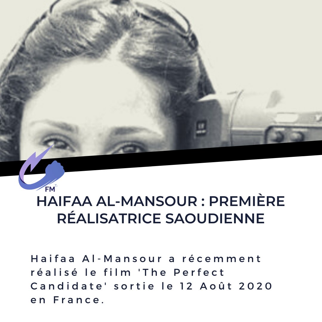 FreeMediaTV1's tweet photo. #HAIFAA AL-MANSOUR : PREMIÈRE #RÉALISATRICE #SAOUDIENNE https://t.co/AVebzPtPdE