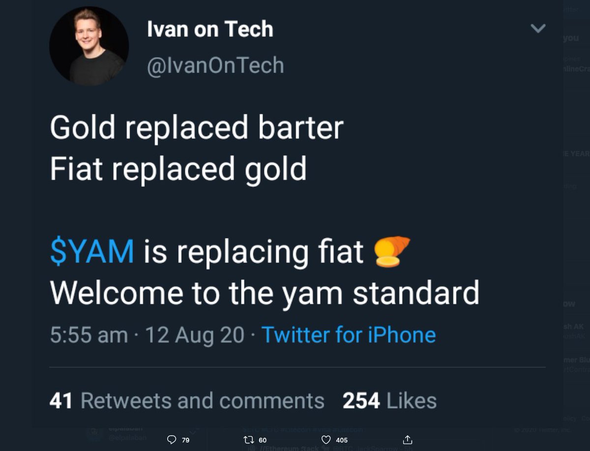BloakChain's tweet photo. #pumpers and #shills that pumped $yam like they are financial advisors on a #scam #crypto like #yamscam such as @IvanOnTech then try to cover it up. If you invested because of these shills and got #REKT  please stop listening to #twitter and #youtube pumpers https://t.co/52GO8OEldf