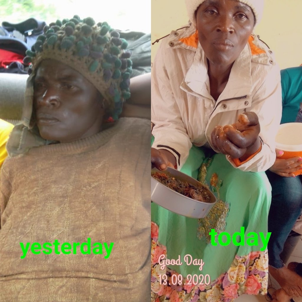 ZitaBel5's tweet photo. Good news keep following us everyday 💃💃
Check out @BROWNPOPSY3  mother yesterday and today she is currently in Jamot hospital Yaounde now💃 does she looks like a mad wan again,?? Nooo
She must be healed and she will be the one to collect that 10m
#contestant13
#biggy237
🙏🏽🙏🏽 https://t.co/5XfQjSxXFj