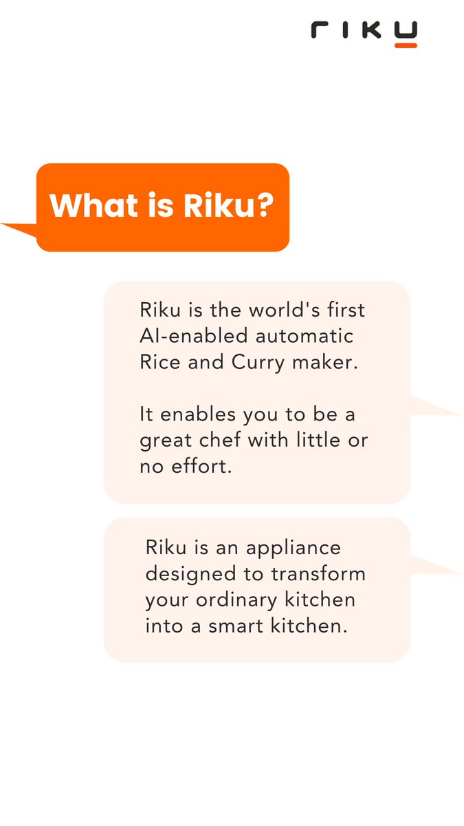 klynk_official's tweet image. We at Futuristic Labs have invented the World&apos;s first automatic rice and curry maker - Riku! Intrigued? Here are some FAQs to help you get started on the cooking automation revolution! #Invention #KitchenTechnology #KitchenTech #Kitchen #Cooking #Gadget #Automation #LetRikuCook