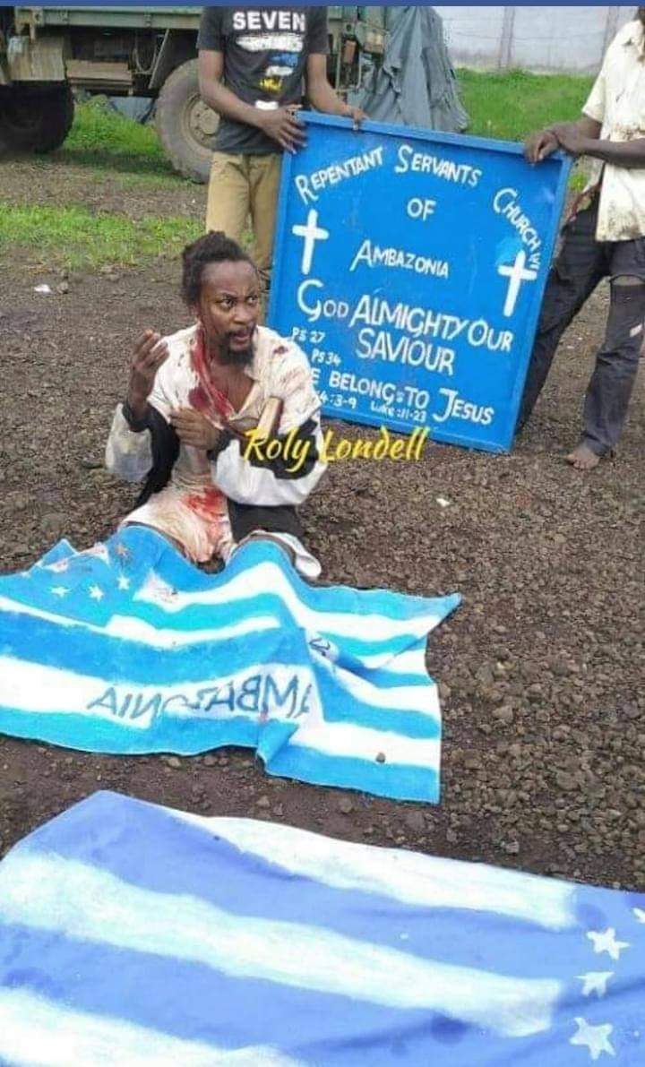 Massacre today in Mautu, outskirts of Muyuka 7 civilians killed by 
#PaulBiya Soldiers invaded a local church that support &amp; prays for #Ambazonia shot occupants &amp; left them in their pool of blood. 
<a href="/ilariallegro/">ilaria allegrozzi</a> <a href="/hrw/">Human Rights Watch</a> <a href="/AsstSecStateAF/">Bureau of African Affairs</a> <a href="/Sebastien_Nadot/">NADOT</a> <a href="/SAdamsR2P/">Simon Adams</a> <a href="/GCR2P/">GCR2P</a> <a href="/GermanyUN/">Germany in the United Nations</a>
