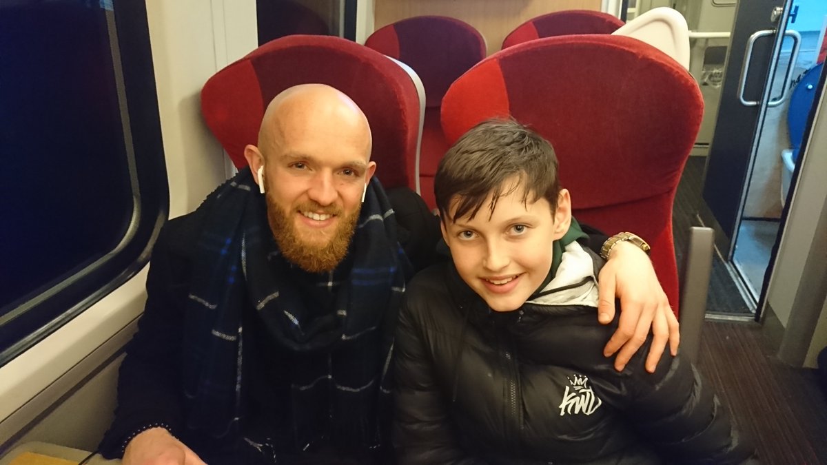 #SaveCAFC if that's you Mr. Barclay or Mr. Sandgaard, I don't really mind, but this is my grandson with Johnnie, please give him a club to support forever!