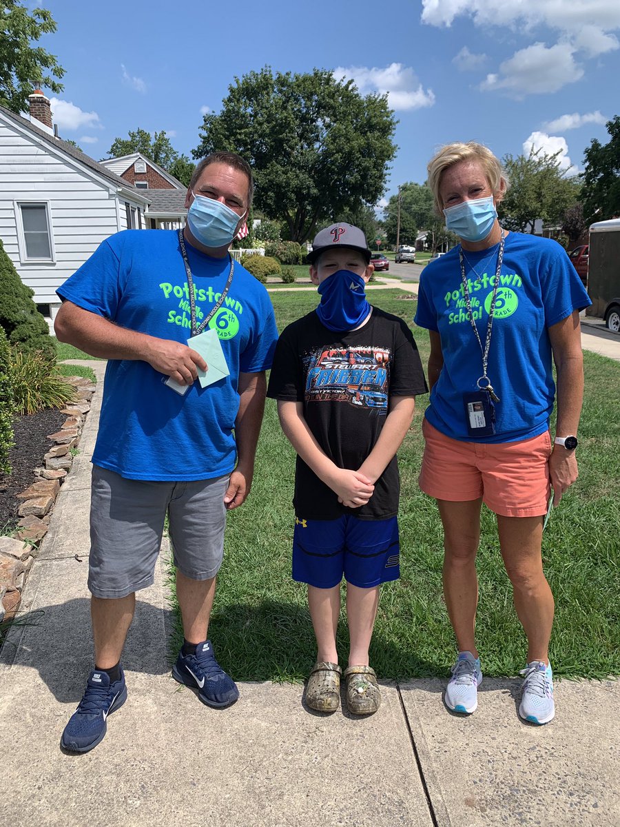 Awesome day visiting homes of this years 6th graders!!! <a href="/JohnJarmato/">John Armato</a> <a href="/Brian_Hostetler/">Brian Hostetler</a> <a href="/PSDRODRIGUEZ/">Stephen Rodriguez</a> <a href="/pottstownschool/">Pottstown Schools</a>