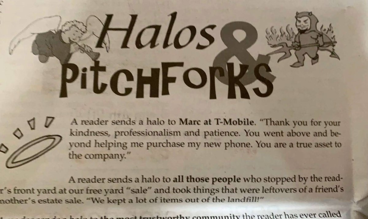Showed up in the Local Newspaper. Thanks for taking care of our customers Marc! @magentaash805