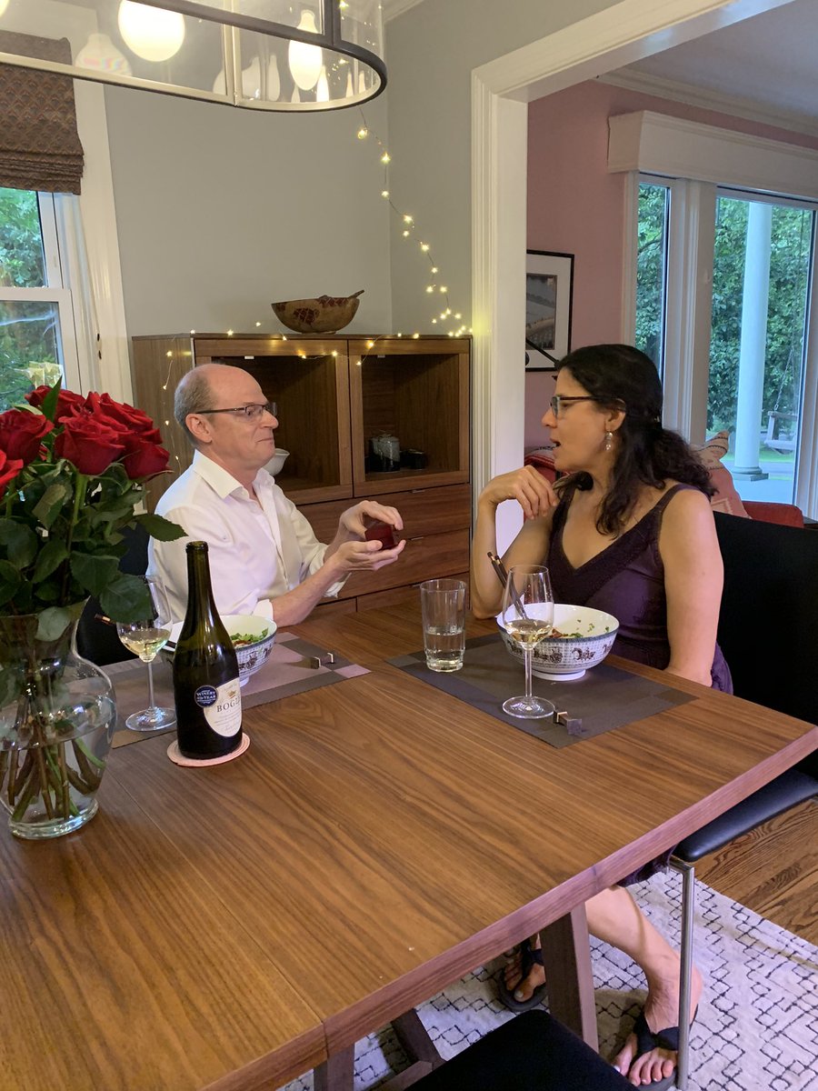 So last night I proposed to my wife on our 30th anniversary. She said yes :-)