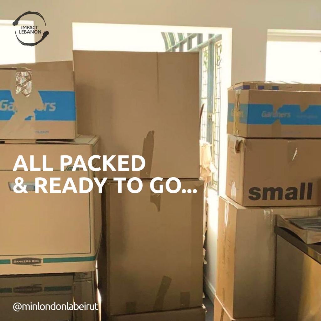 ImpactLebanon's tweet photo. In addition to our fundraising efforts, we’ve been organising direct shipments from the UK to provide urgently-needed items to support people struggling to support their families. 

We have a scheduled second shipment of clothes and other essentials tomorrow! Stay tuned for more. https://t.co/gdrUOQcdis
