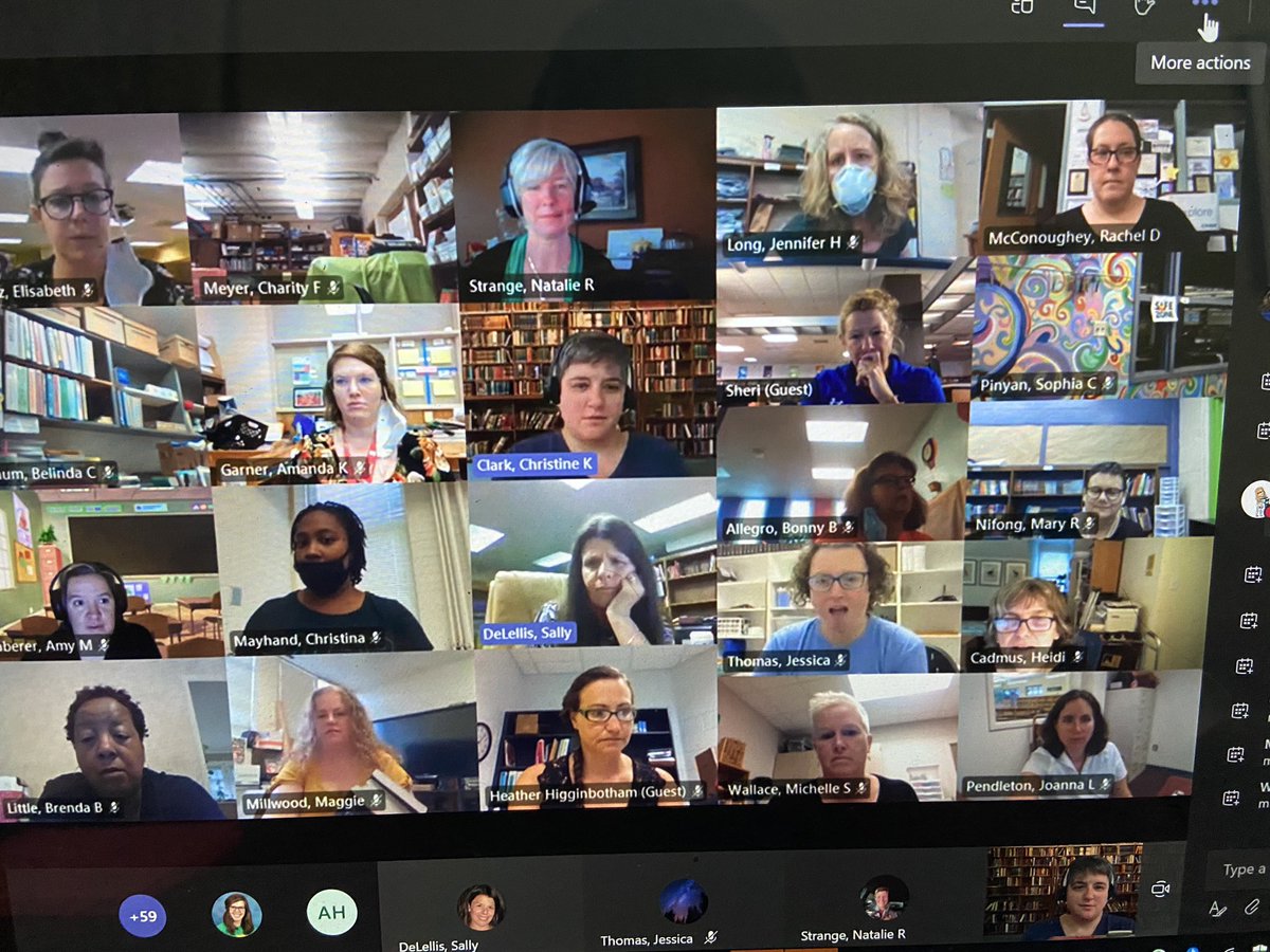 ChristinekClark's tweet image. Best team ever! #BetterTogetherGCS #GCSLibraryMedia