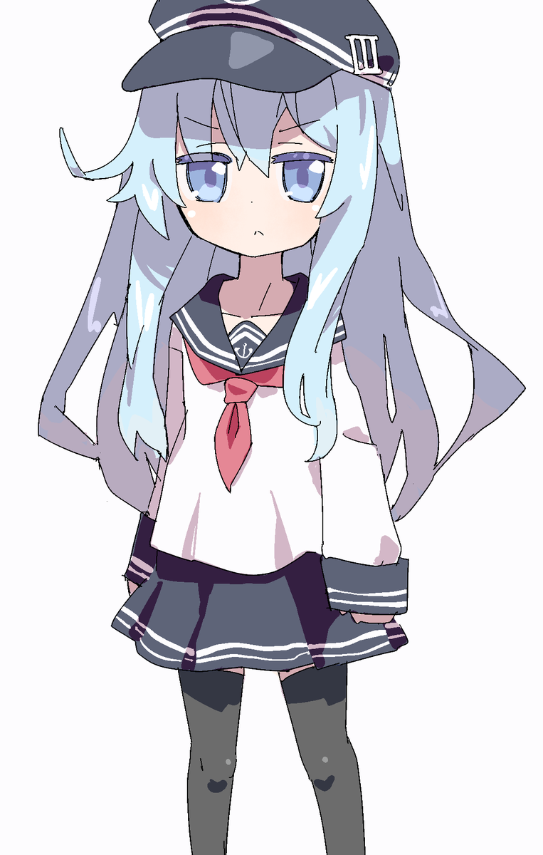 響(艦これ) 「rkgk 」|うつぼ ⊏'ꣲ'|のイラスト