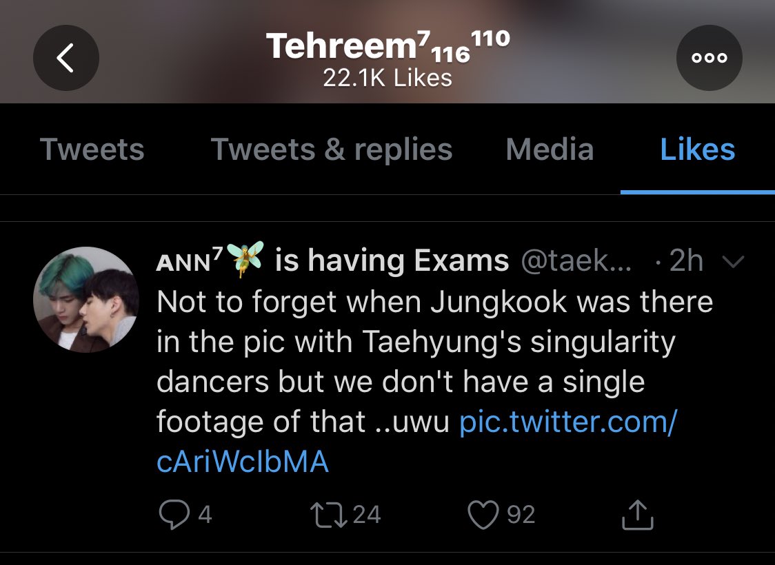 girl just admit you’re pressed that taekook didn’t act the way you wanted instead of yelling at bighit for “manipulating” you   https://twitter.com/kvsubunit_/status/1293953186865152000