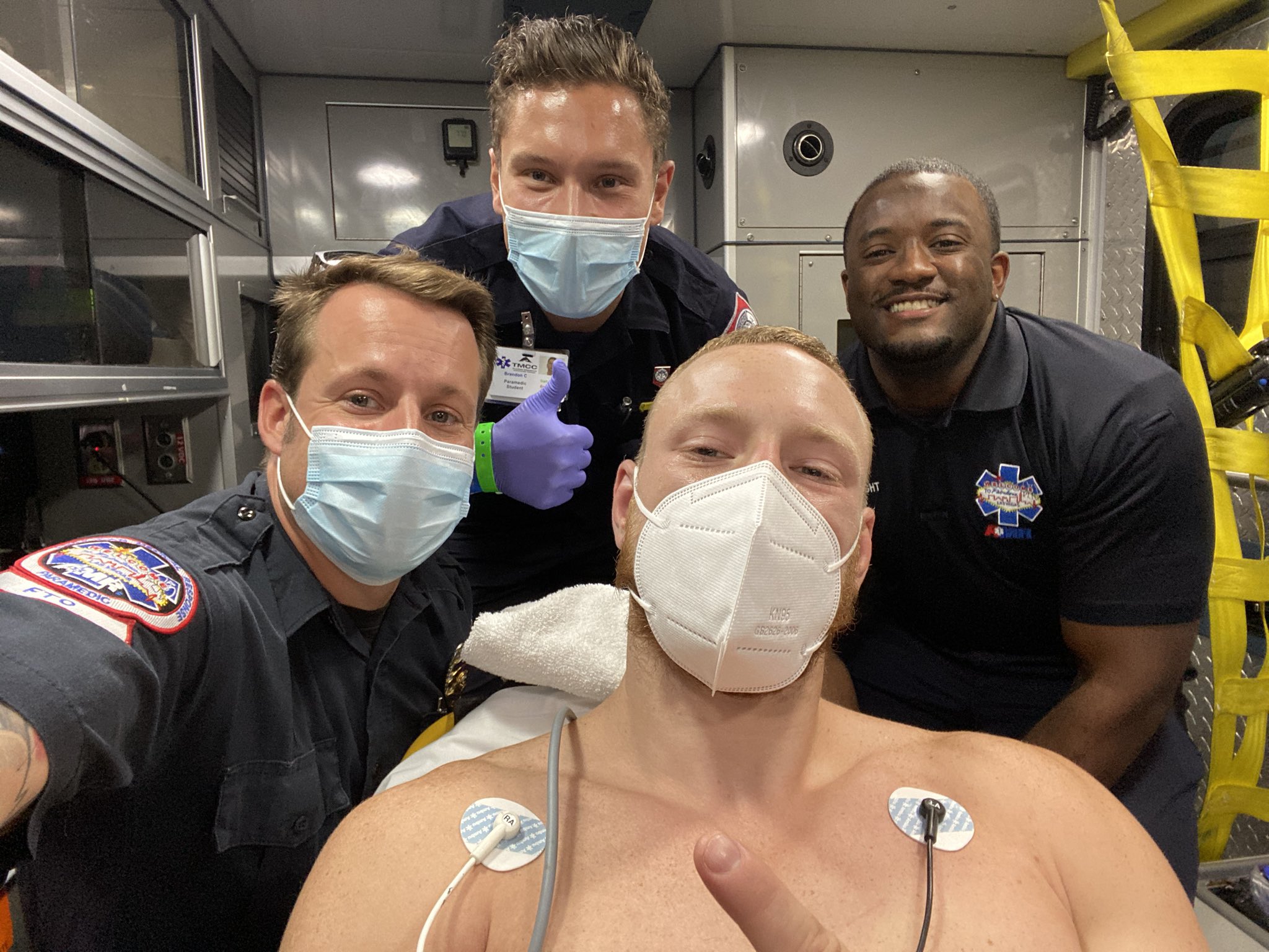 Bodybagz_Pyfer on Twitter "I am fine and broke my arm as well as