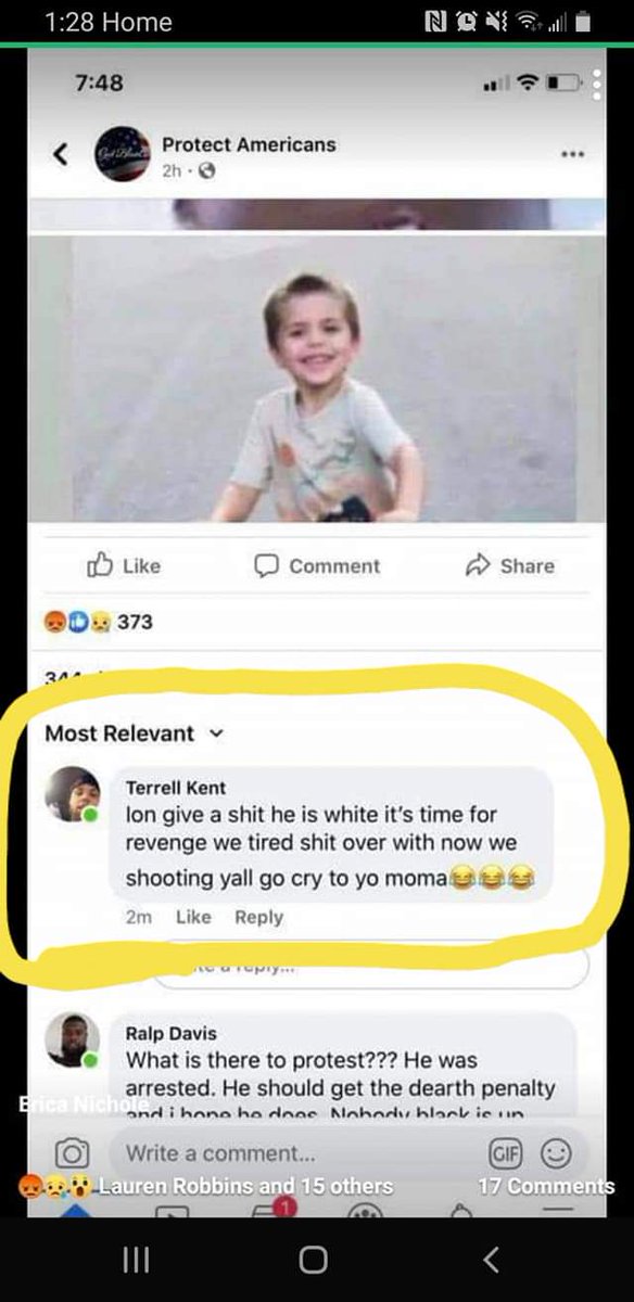 milck1979's tweet photo. Let's make Dante Salvador (San Francisco, CA) &amp; Terrell Kent (Wilson, NC) famous for being the real pieces of shit they truly are. How cam anyone say things like this about innocent children, no matter what their race is😡 https://t.co/0yFPYn8UBb