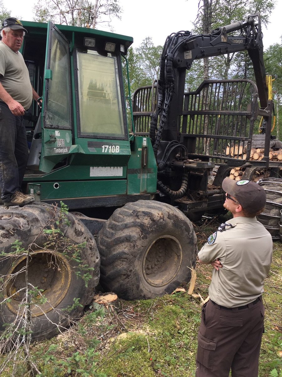FAL_GovNL's tweet photo. #GovNL is a leader in environmentally responsible forest management. We maintain ISO certification by conducting Environmental Management System inspections & ensuring operators continue to follow strict environmental guidelines. @cif_nl @rpfnl @CIF_IFC #NLForestry #Forestry https://t.co/muuGMbcyps