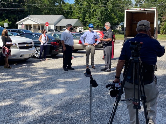 BiloxiSchools's tweet photo. Thank you Gulf Coast Business Supply, @YatesBuilds  &amp; Swetman Security for this generous donation of PPE supplies to our schools! #BlxIndianNation @WLOX https://t.co/UaAZPxjLXJ