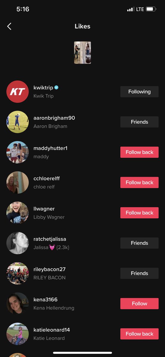 AnnaBrigham3's tweet photo. @KwikTrip liked my TikTok I made about their bathroom mirrors and so now I’m basically famous.  Don’t worry I’ll remember you all ❤️😂 https://t.co/RBm5PXHTCQ