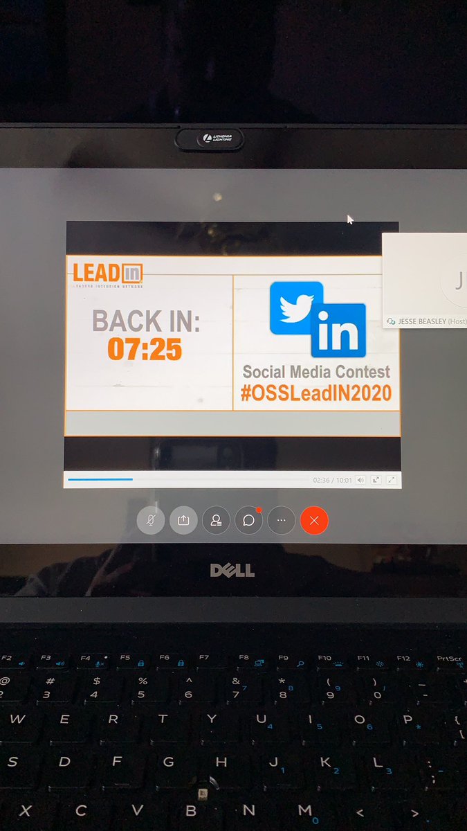 Enjoying another amazing session #ossleadin2020!!!
