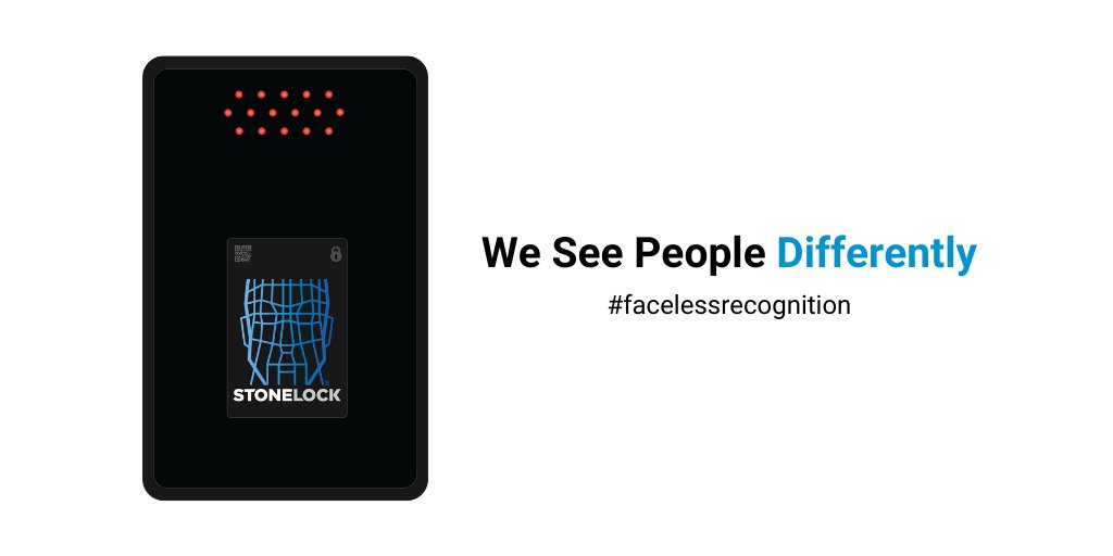 StoneLock_'s tweet image. StoneLock operates in the non-visible spectrum and stores no photographs or videos of its users.

Find out more or request a demo at stonelock.com 

#stonelock #facelessrecognition #securitysolutions #biometricsecurity #accesscontrol