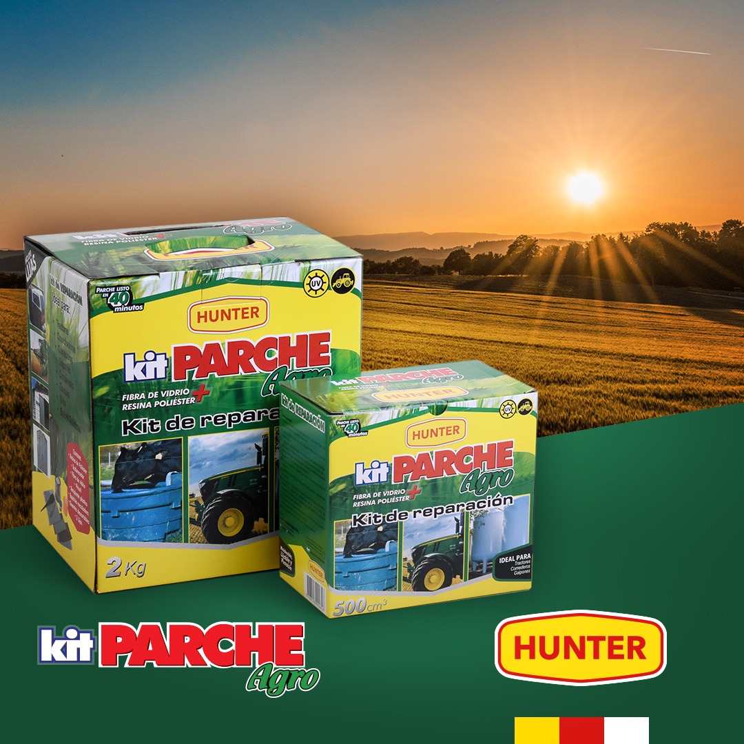 LijasHunter's tweet photo. ¿Tenés que reparar partes plásticas en tu campo? La solución práctica y funcional es KitParche Agro.
Repará tractores, cosechadoras, comederos, camionetas, tanques, silos, baños químicos y cualquier parte plástica o de fibra de vidrio.
Conseguilo en sus 2 formatos de 2k o 500grs https://t.co/Toy95QsQKm