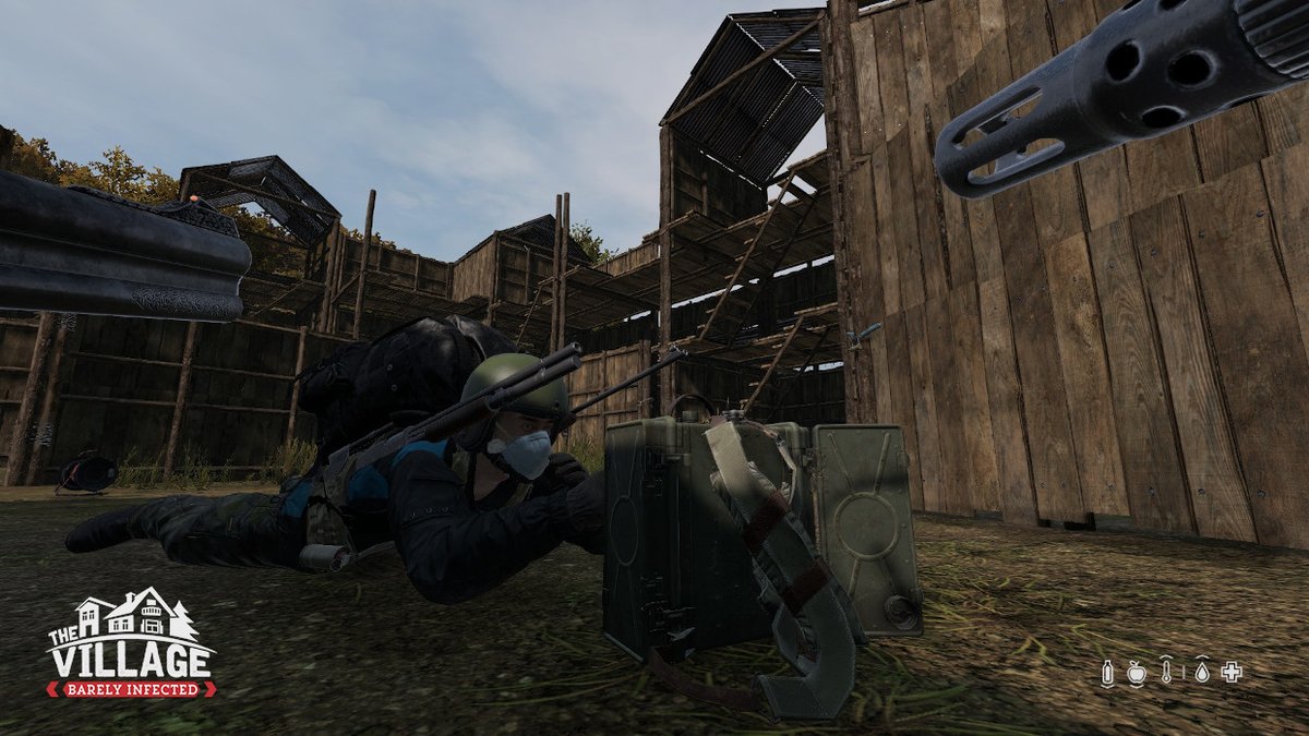 ProfessionalZed's tweet photo. It's so cool to hear new voices over the radio on a daily basis on @BarelyInfected 's The Village Server: 

Because of the no Discord/TS rule, people use the radio to meet up with friends, find the village or to help out another survivor in need. 

#DayZVillage #MyDayz  #DayZ https://t.co/c9lUTeiG1V