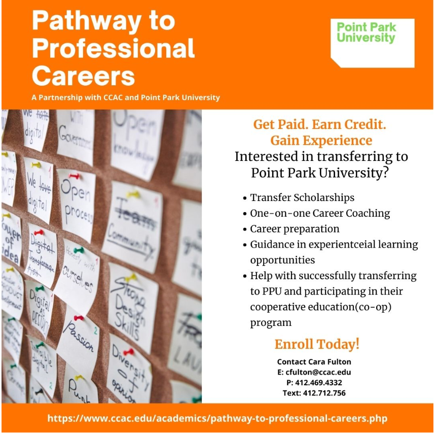 CareerCcac's tweet image. New Semester. New Start. New Opportunities. Pathway to Professional Careers is here to help! Contact the program Coordinator Today! 
#PointParkUniversity #TransferScholarships #CareerCoaching #fA2020